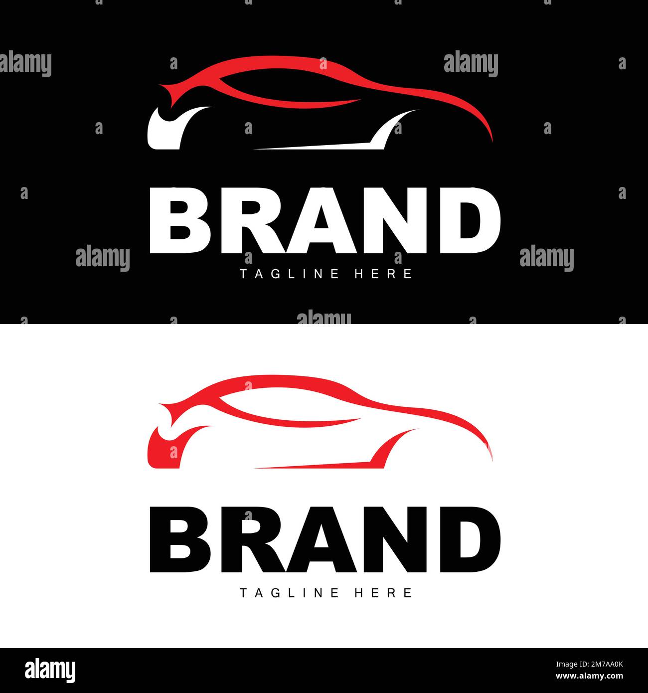 Automotive Logo, Car Repair Vector, Automotive Spare Part Product Brand Design Stock Vector