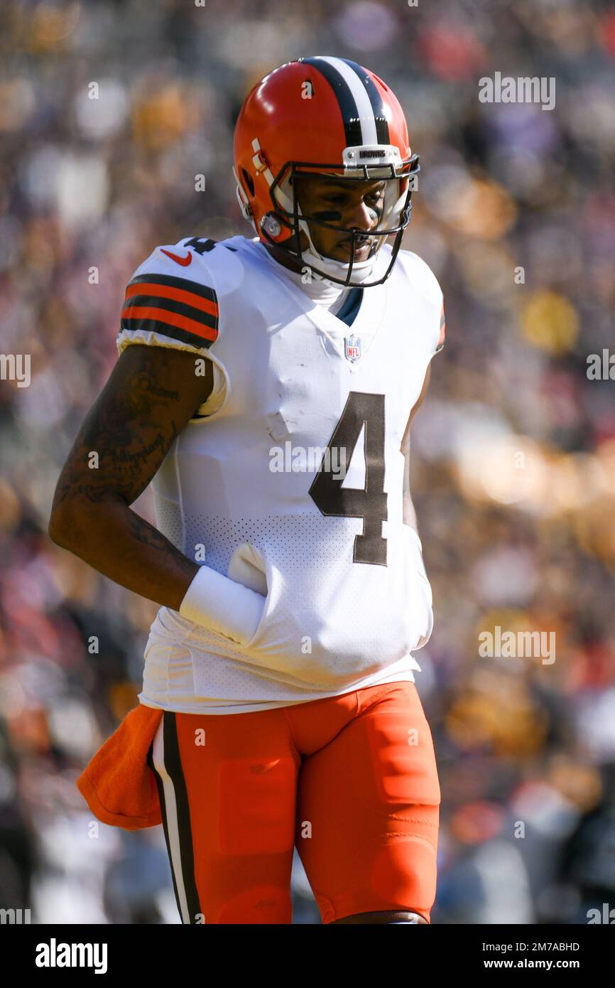 Cleveland Browns quarterback Deshaun Watson vs. Pittsburgh Steelers,  January 8, 2023 