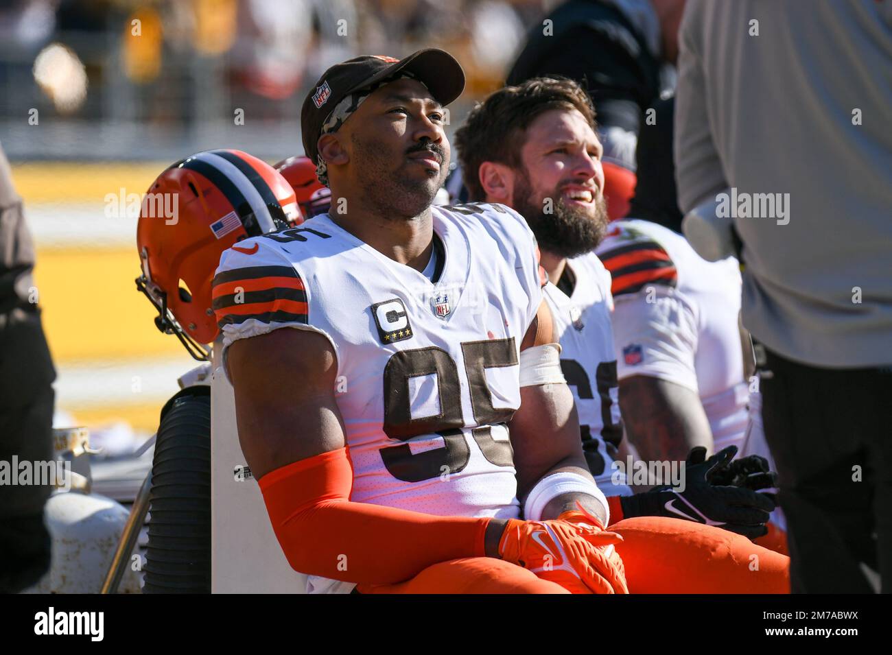 Myles garrett hi-res stock photography and images - Alamy