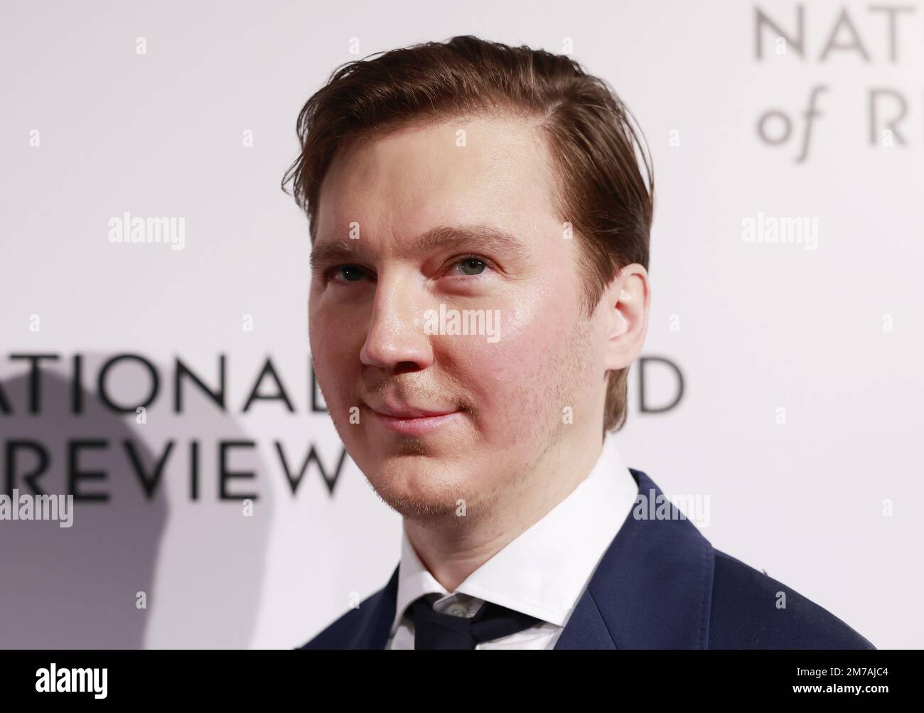 New York, United States. 8th Jan, 2023. Paul Dano arrives on the red