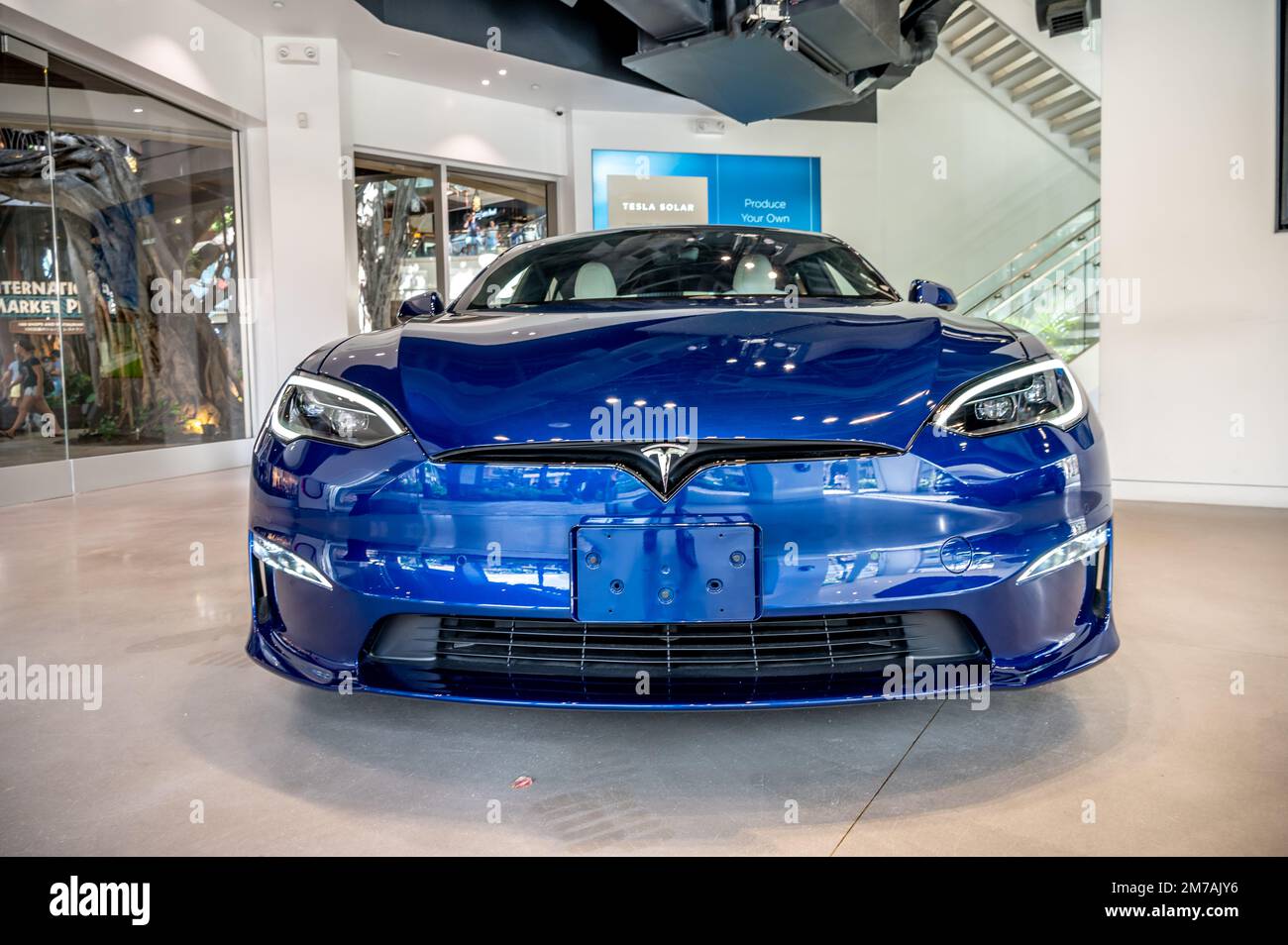 Honolulu, Hawaii December 28, 2022on display in a Waikiki Showroom