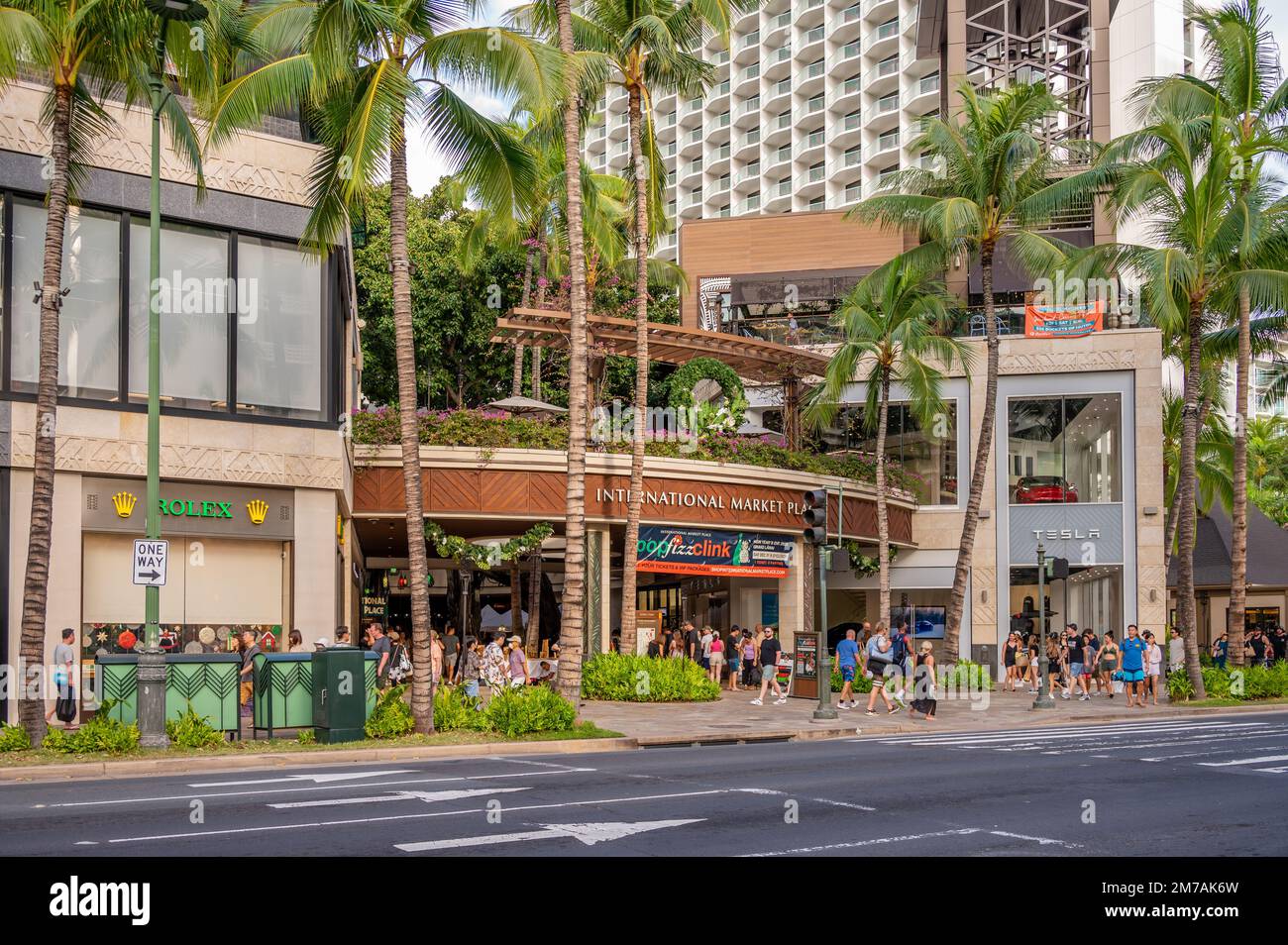 Honolulu, Hawaii December 29, 2022 Exterior of the International