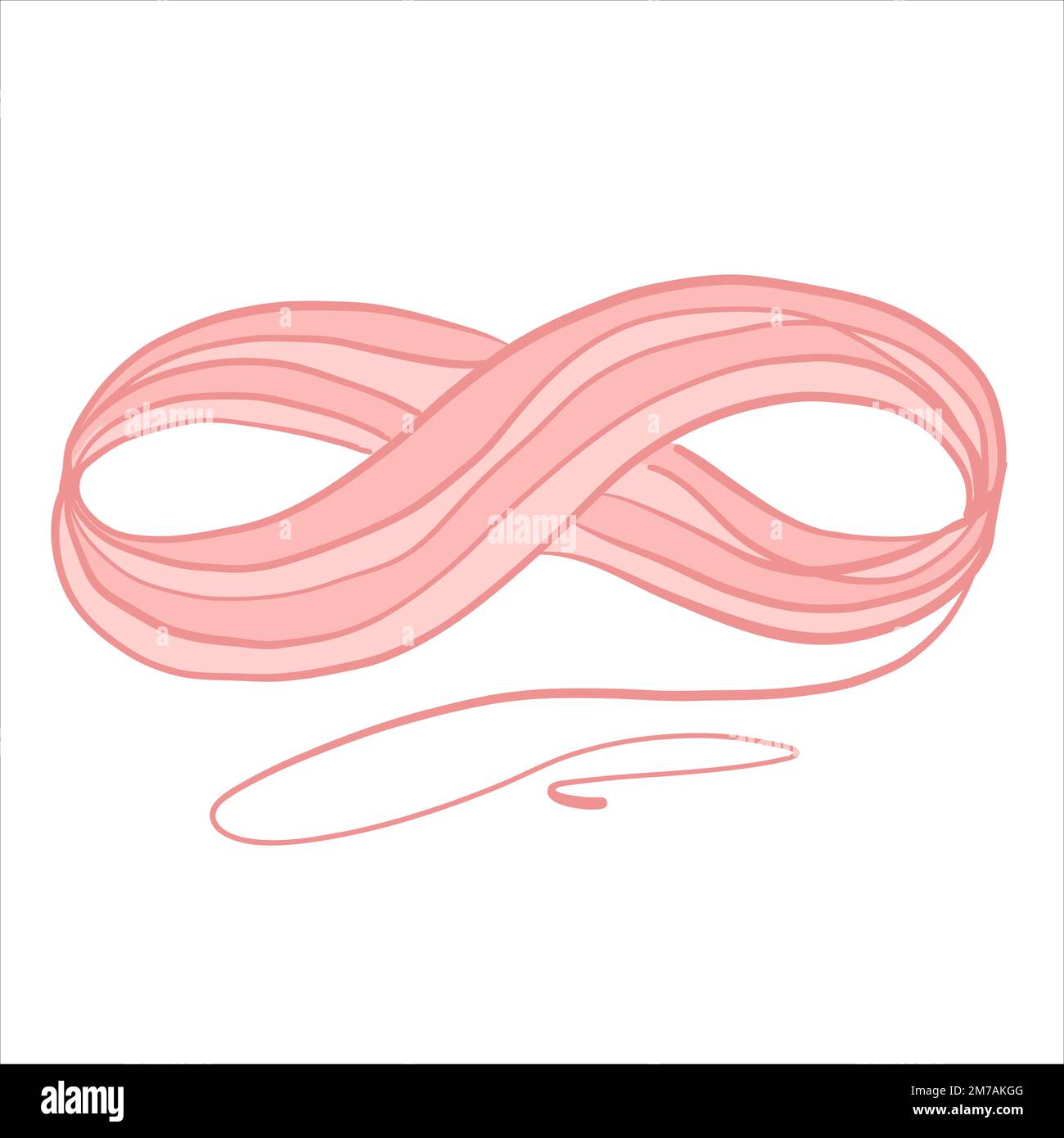 Vector illustration colored in doodle style. Yarn for knitting Stock ...