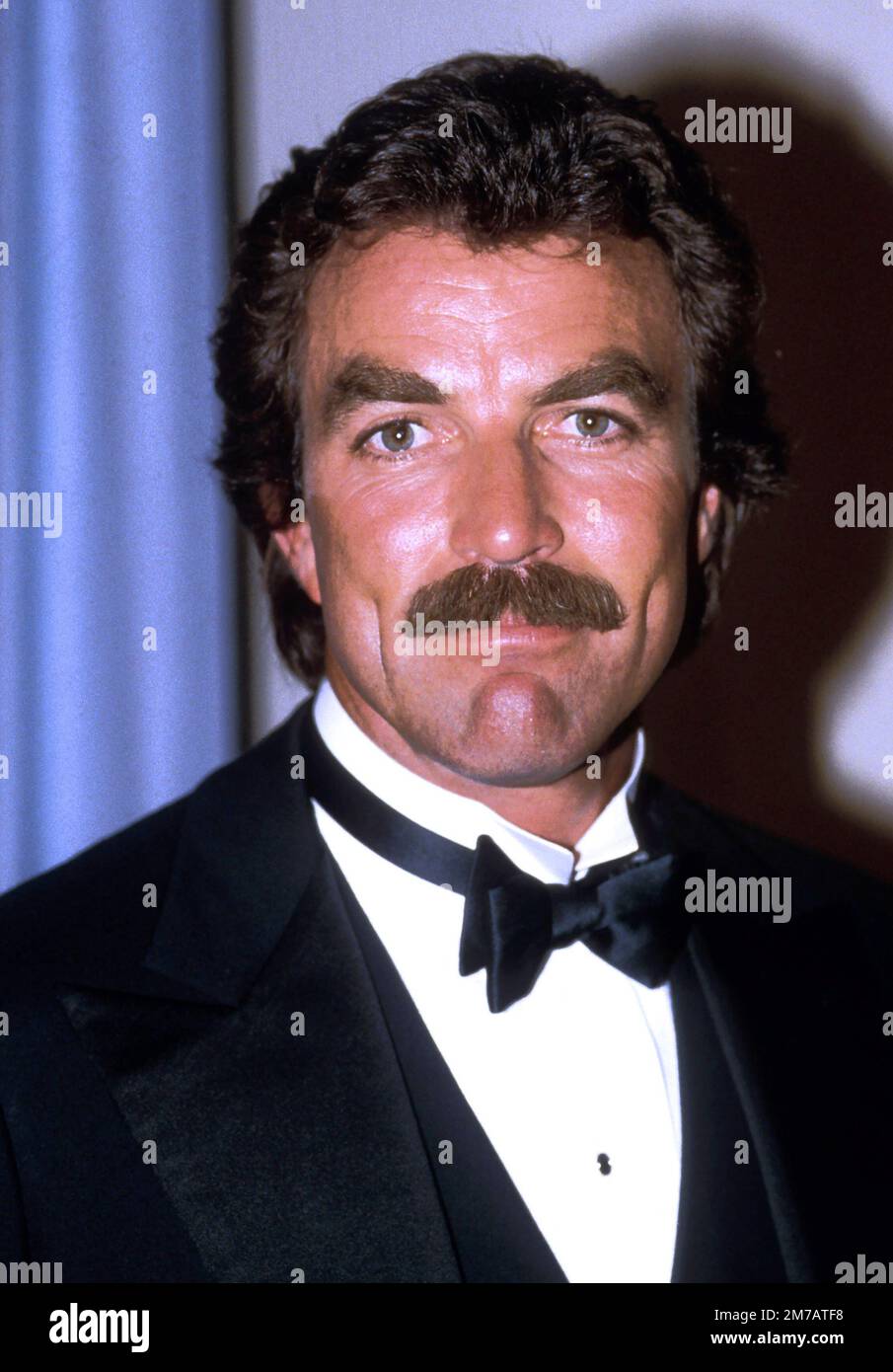 Tom Selleck at a Hollywood Event in 1985 Credit: Ron Wolfson ...