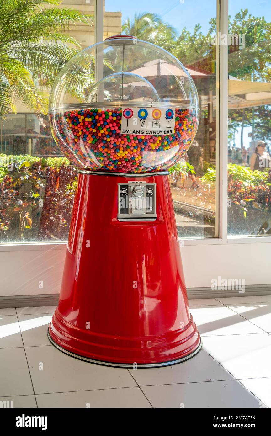 Honolulu, Hawaii January 2, 2023 Dylan's Candy Bar in in Waikiki on