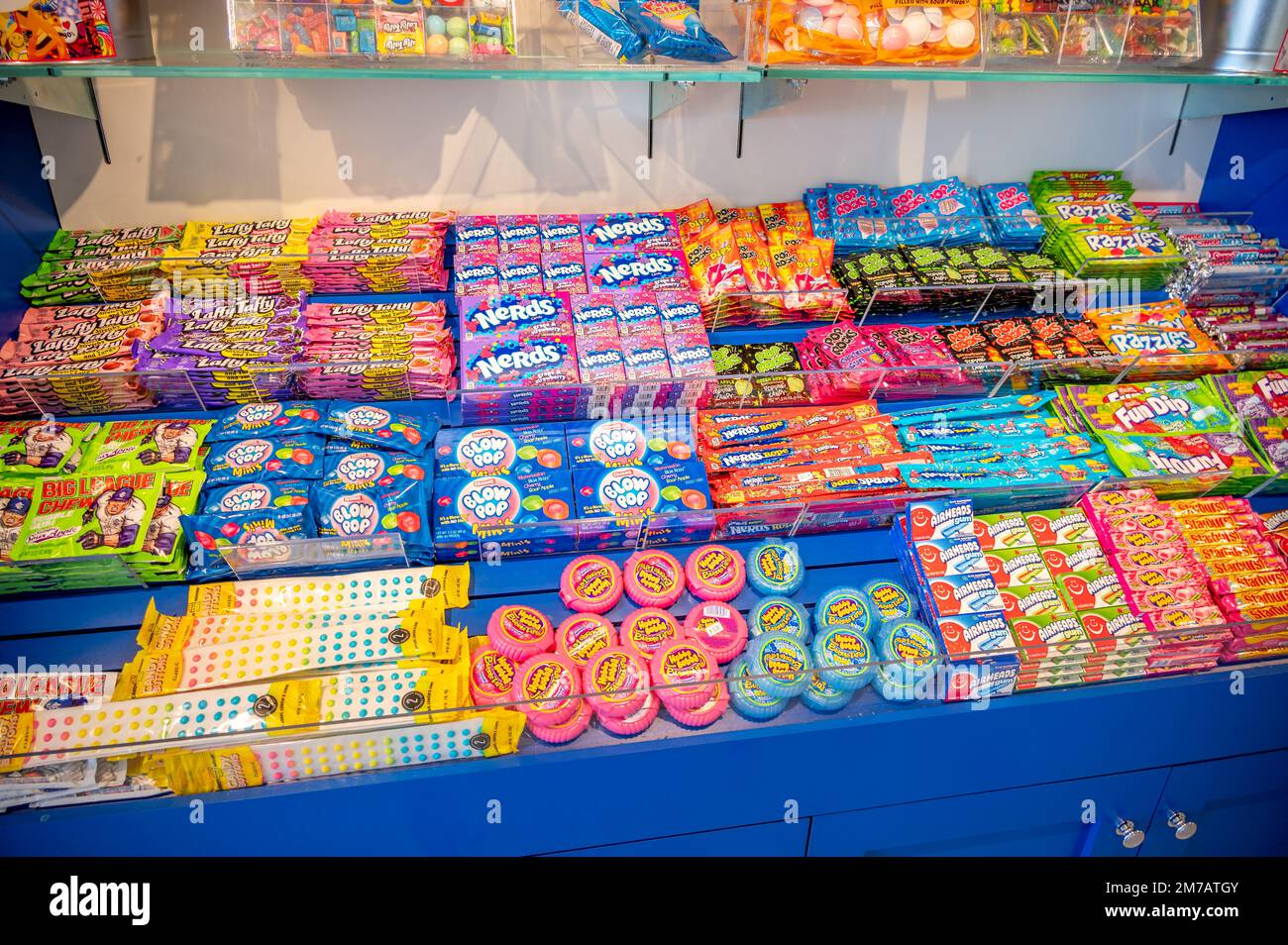 Honolulu, Hawaii January 2, 2023 Dylan's Candy Bar in in Waikiki on