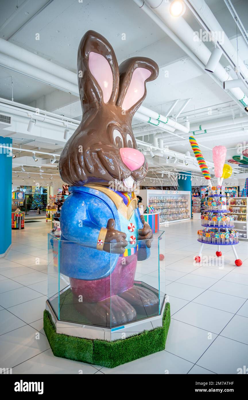 Honolulu, Hawaii January 2, 2023 Dylan's Candy Bar in in Waikiki on