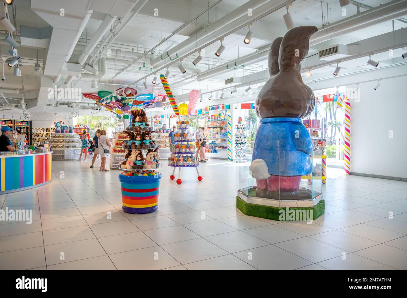 Honolulu, Hawaii January 2, 2023 Dylan's Candy Bar in in Waikiki on