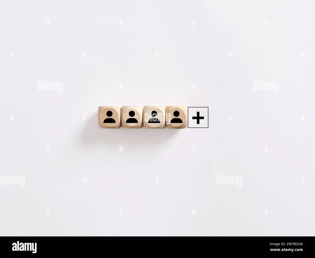 Creating a successful team. Vacant job position. Search for new