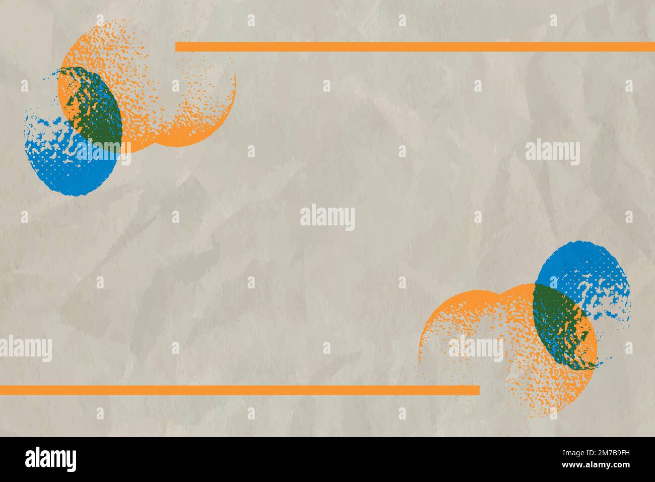 Halftone coronavirus cells on a beige background Stock Vector