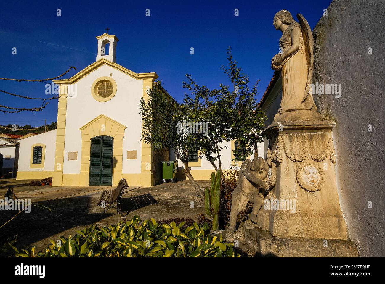 Cementerio.Búger. Comarca de Raiguer. Mallorca. Baleares.España. Stock Photo