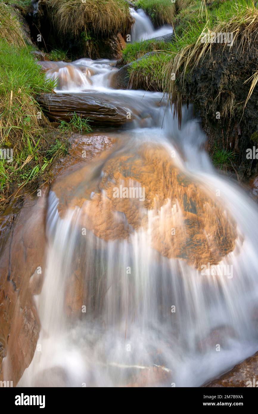 Barranco de los Orieles.Valle de Gistain.Pirineo Aragones. Huesca. España. Stock Photo