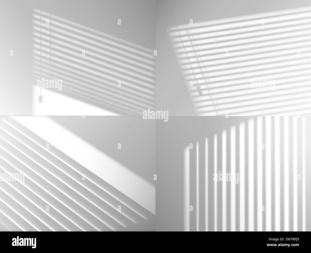 Blinds window shadow light overlay background. House blinds shadow