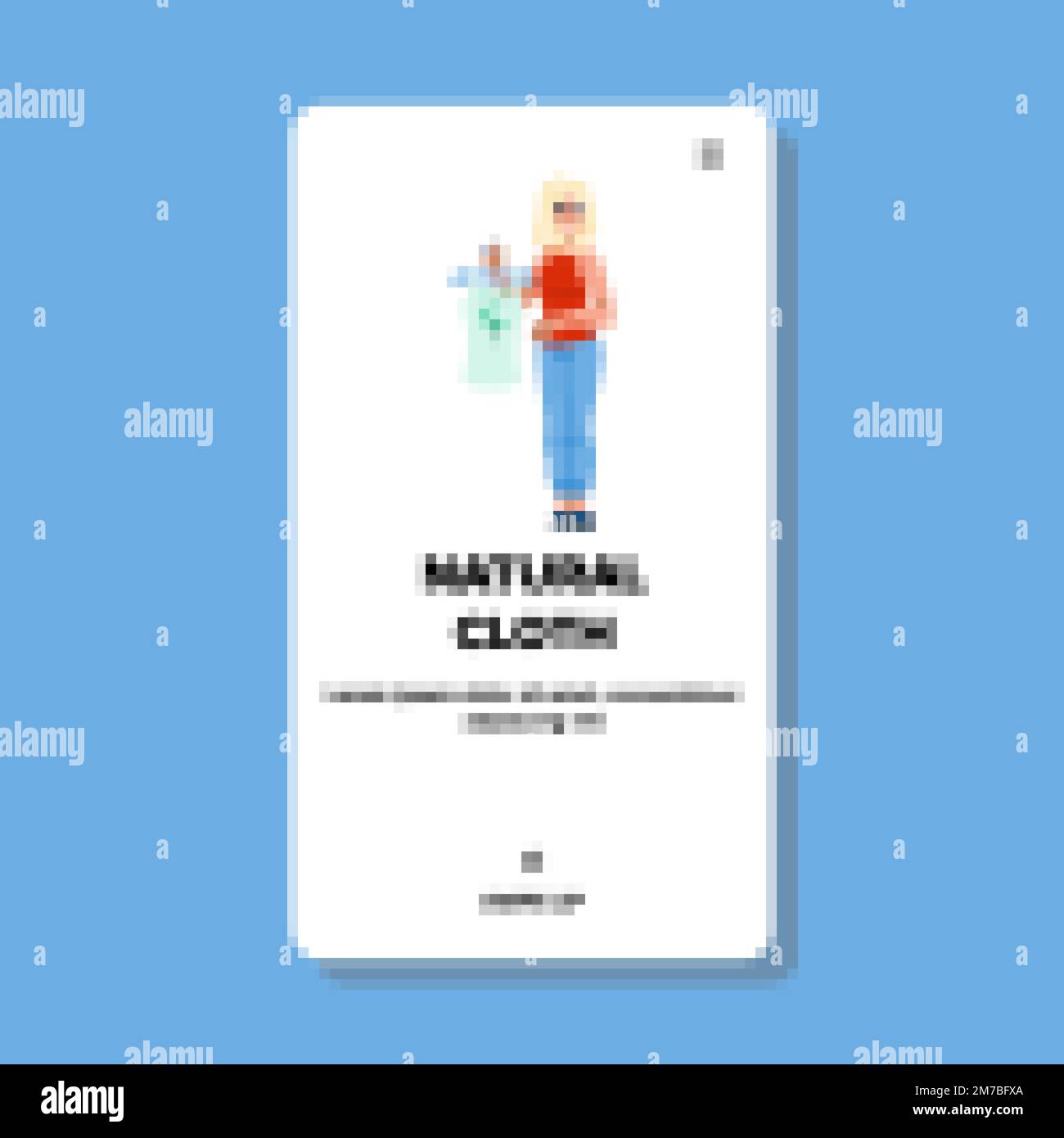 natural cloth vector Stock Vector Image & Art - Alamy
