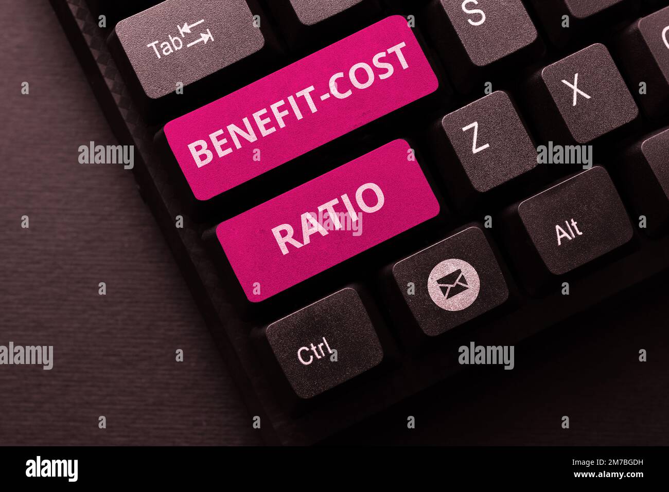 Conceptual display Benefit Cost Ratio. Business approach Relationship