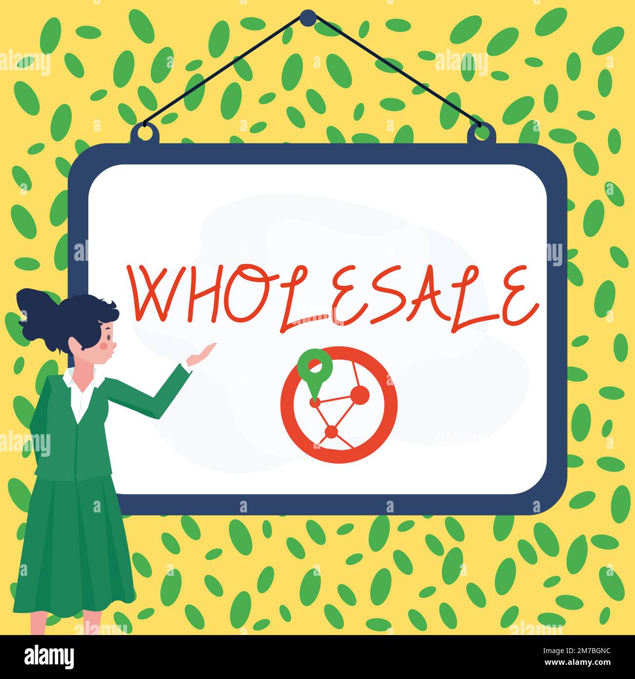 Conceptual display Wholesale. Concept meaning the sale of commodities in  bulk quantity usually for resale Stock Photo - Alamy