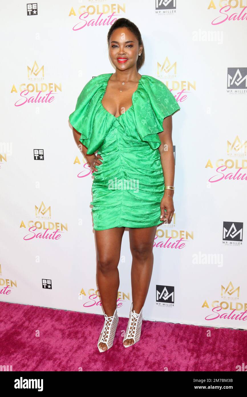 LOS ANGELES - JAN 8:  Sharon Leal at A Golden Salute to Sheryl Lee Ralph and Niecy Nash-Betts at the Ritz Carlton Hotel on January 8, 2023 in Marina Del Rey, CA Stock Photo