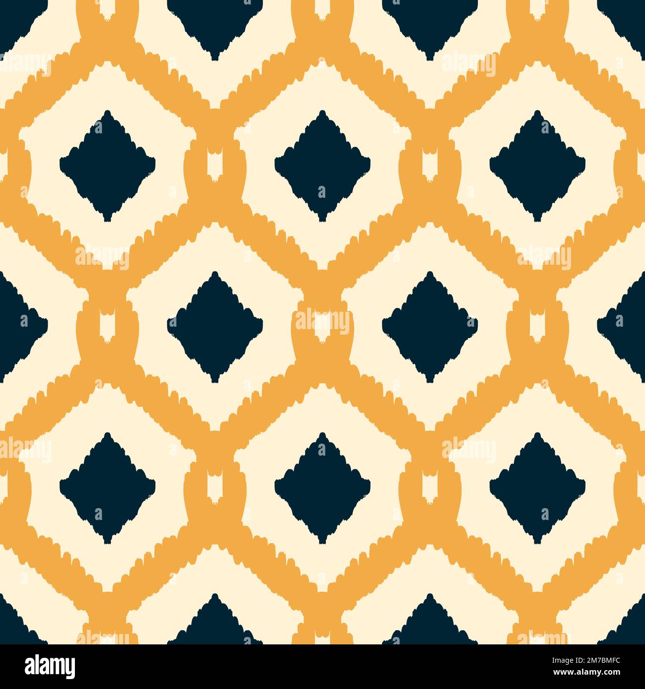 Tribal Ikat Vector Chevron Indian Seamless Pattern Stock Vector Image ...