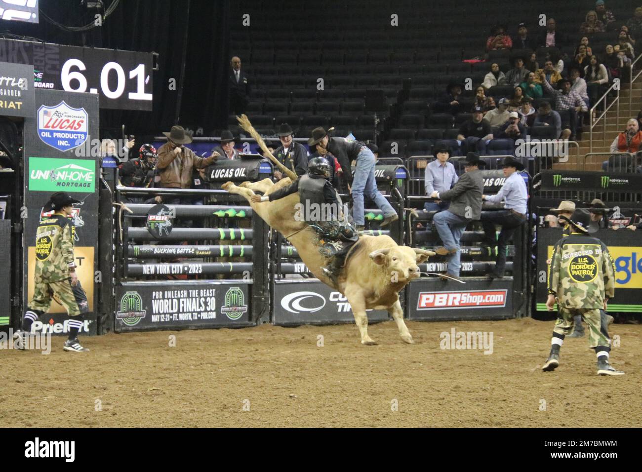 New York, USA. 08th Jan, 2023. The 2023 Professional Bull Riders ...