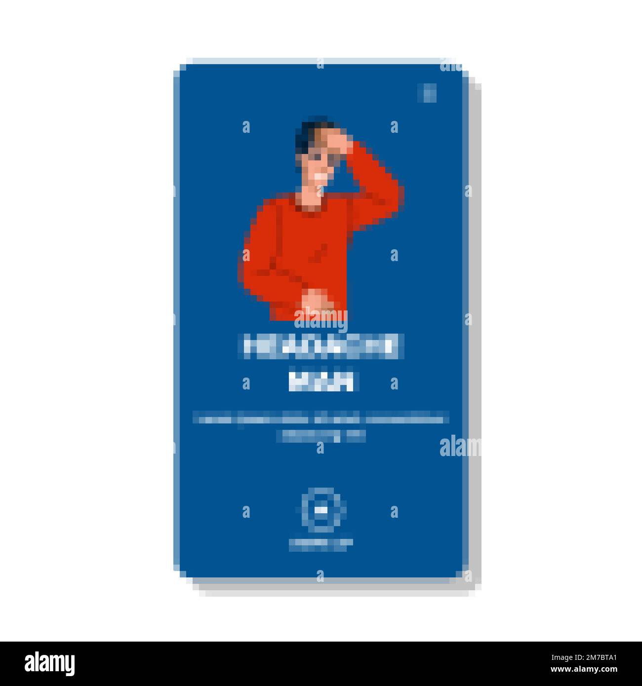 headache man vector Stock Vector Image & Art - Alamy
