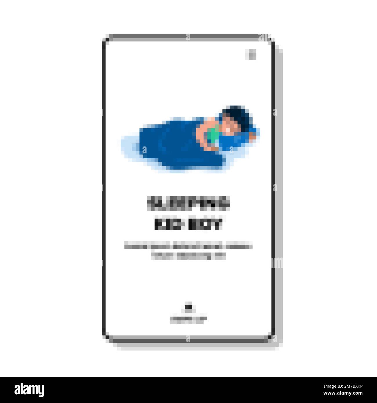 sleeping kid boy vector Stock Vector Image & Art - Alamy