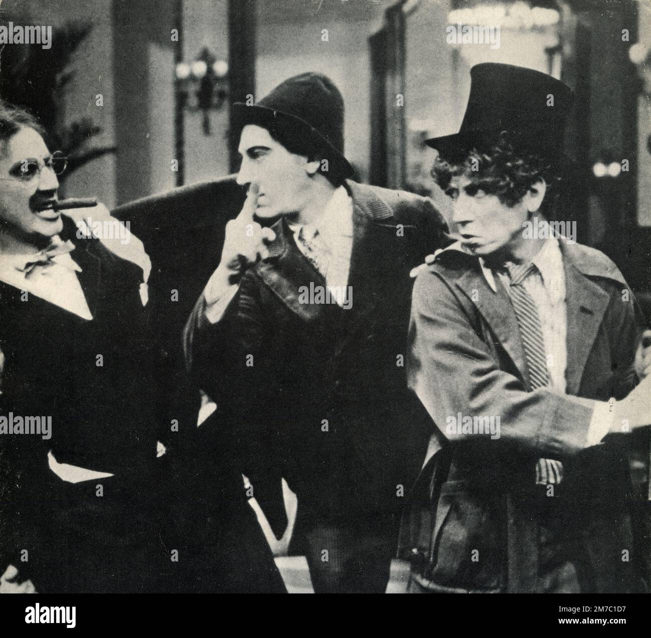 Groucho, Chico, and Harpo Marx in the movie The Cocoanuts, USA 1929 Stock Photo