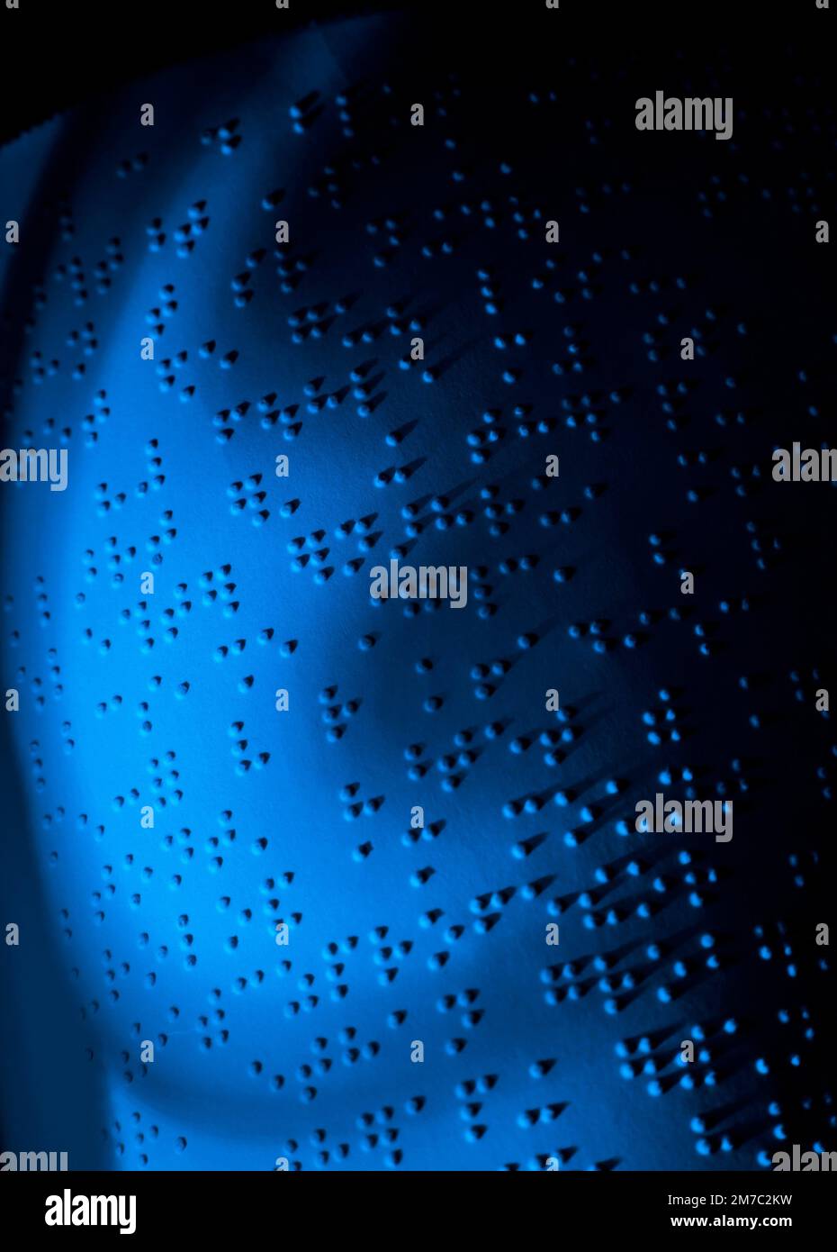 book with braille Stock Photo Alamy