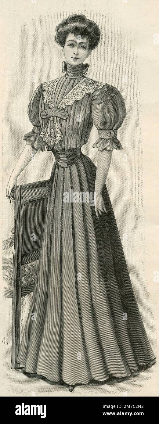 1900s fashion illustration hi-res stock photography and images - Alamy