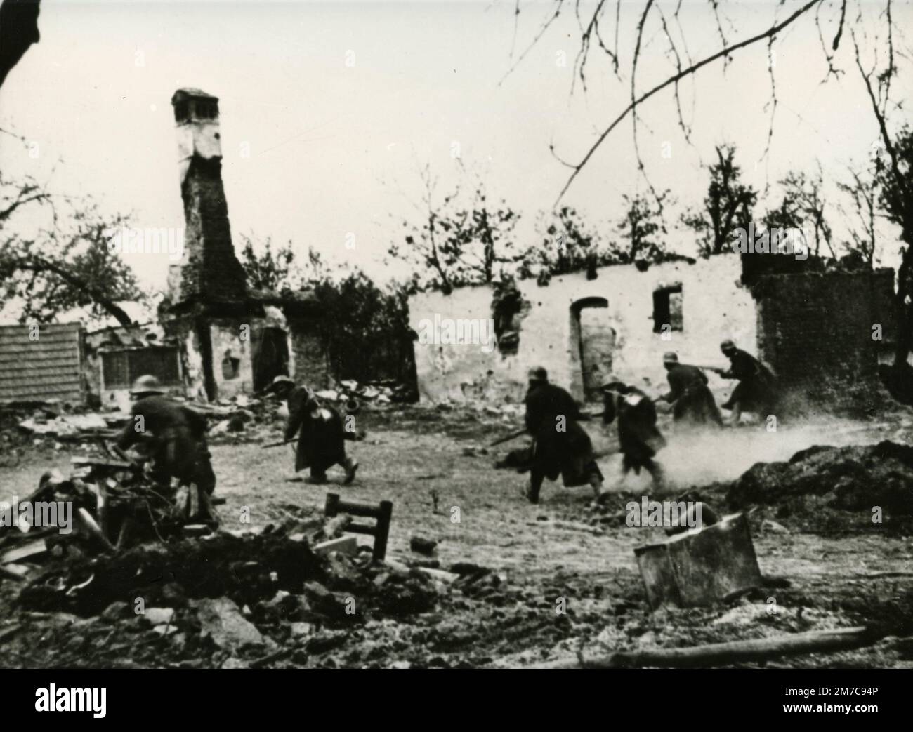 Images from WW2 war, Bulgaria, 1940s Stock Photo