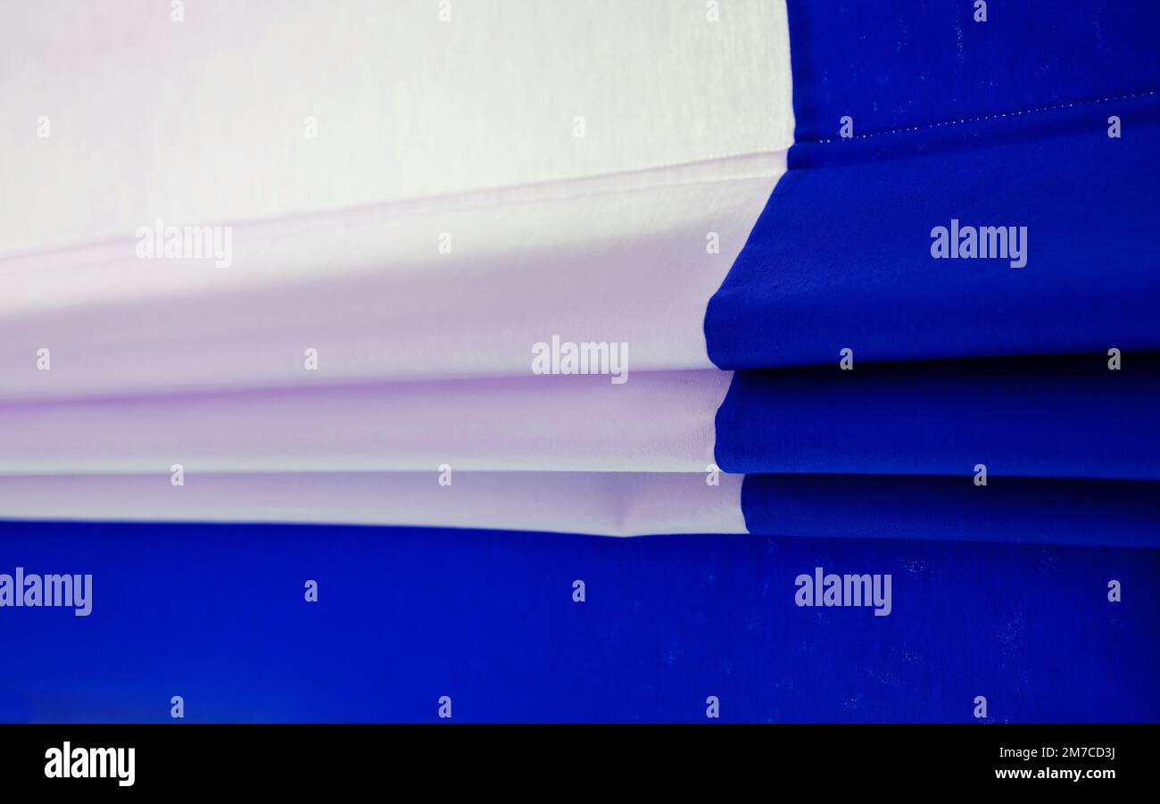 luxury blue roller blinds sun protection Stock Photo Alamy