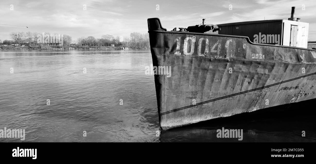 Danube River / Vienna Stock Photo Alamy