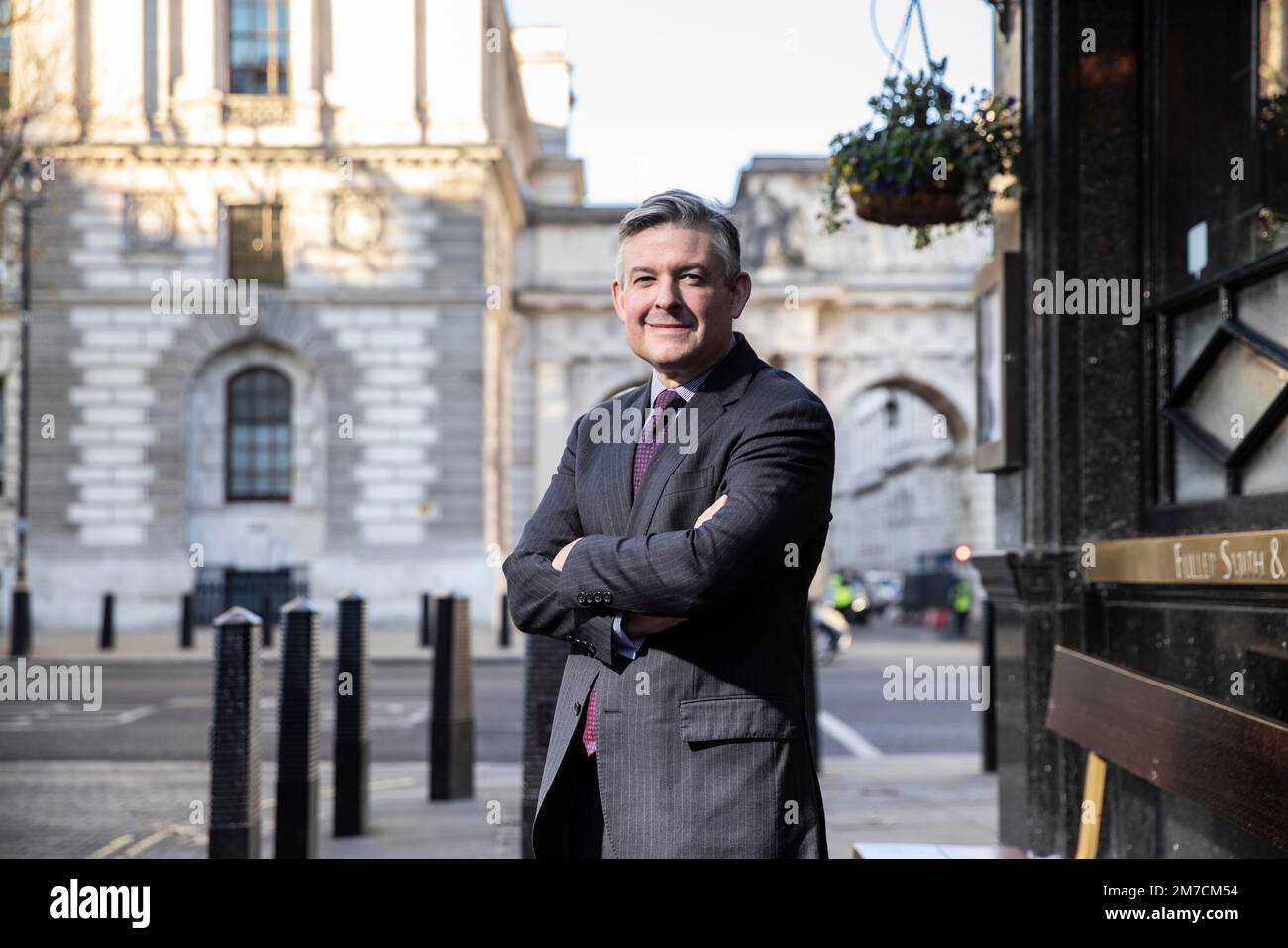 Jonathan Ashworth, Shadow Secretary of State for Work and Pensions since 2021. PHOTO:JEFF GILBERT 15th December 2022, London, UK Stock Photo