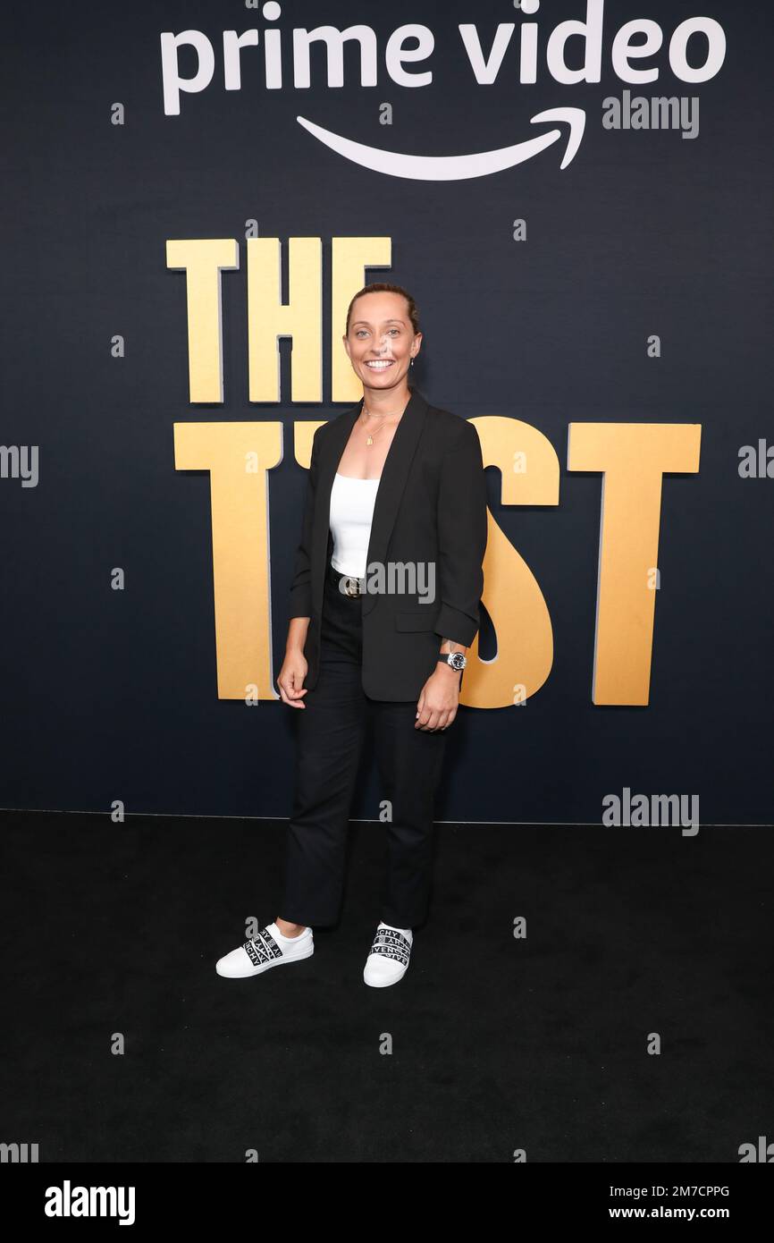 January 9, 2023 ASH GARDNER attends the World Premiere of 'The Test