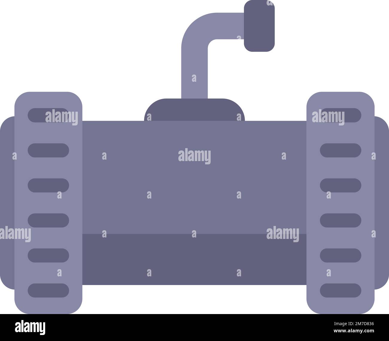 Pool pipe icon flat vector. Water construction. Summer dive isolated ...