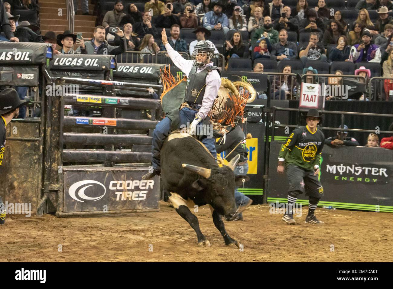 New Bull Riders New York, New York, USA. 8th Jan, 2023. (NEW) 2023 Professional Bull ...