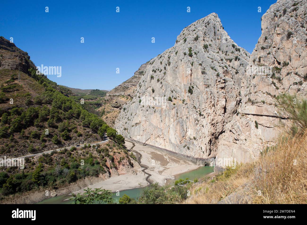 El Chorro (Spain) and the Garganta del Chorro a huge natural in
