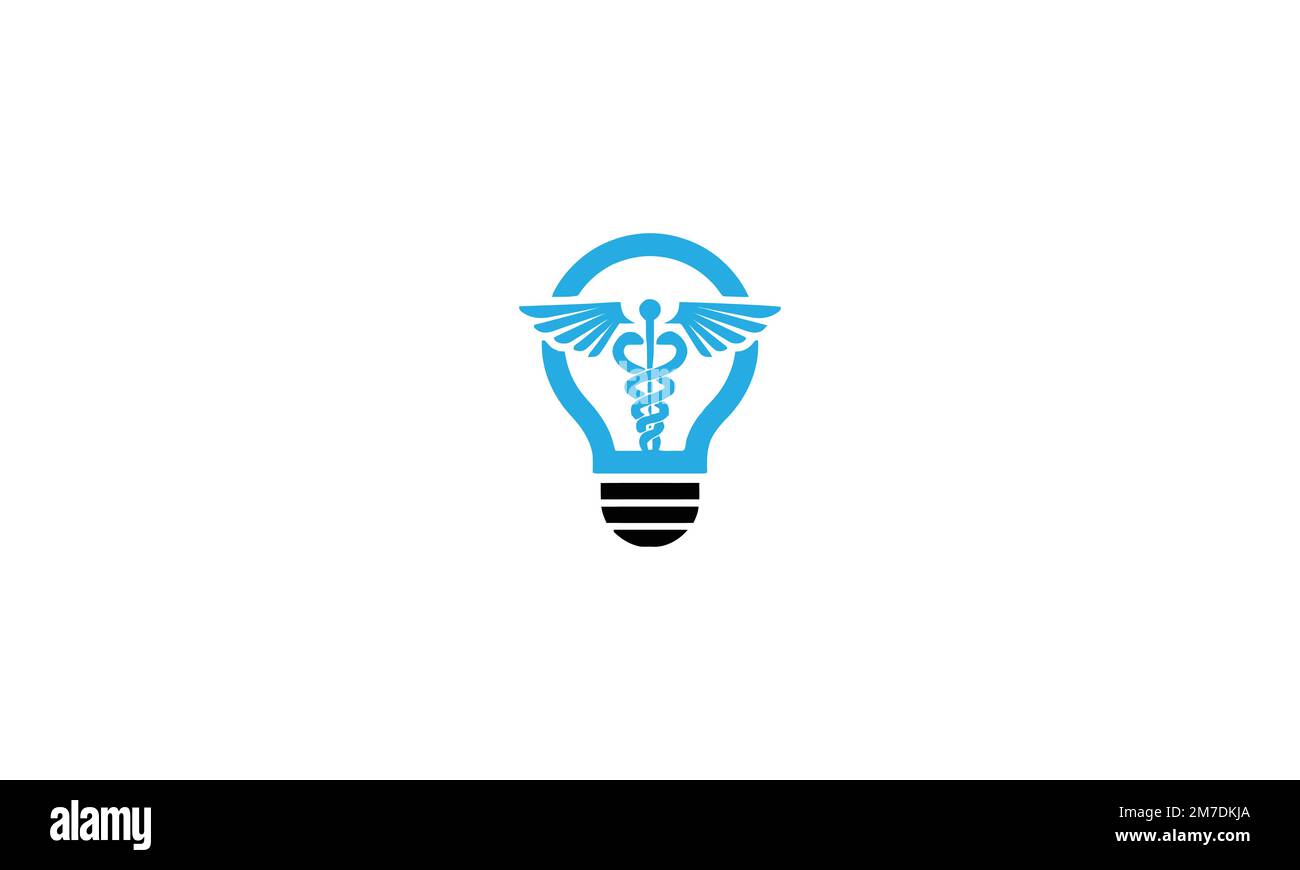 A vector illustration of Medical Caduceus symbol on the white ...