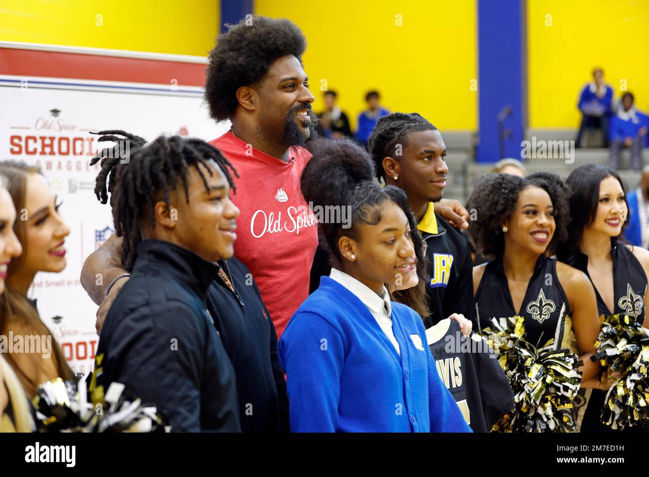 Malcolm Jenkins, Old Spice team up to inspire students