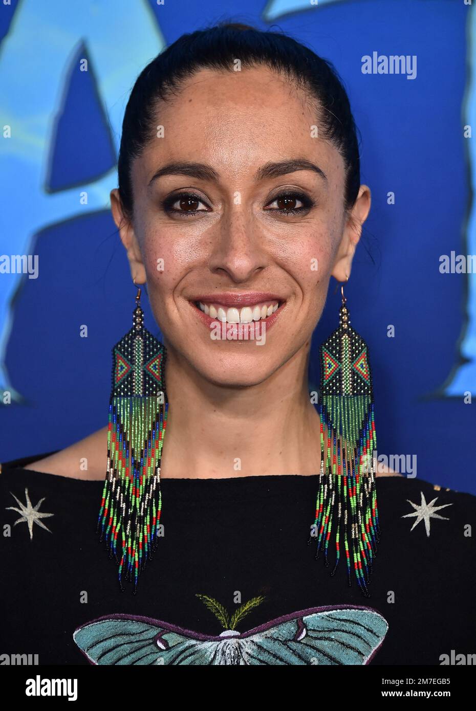 Oona Chaplin arrives at the U.S.premiere of "Avatar: The Way of Water