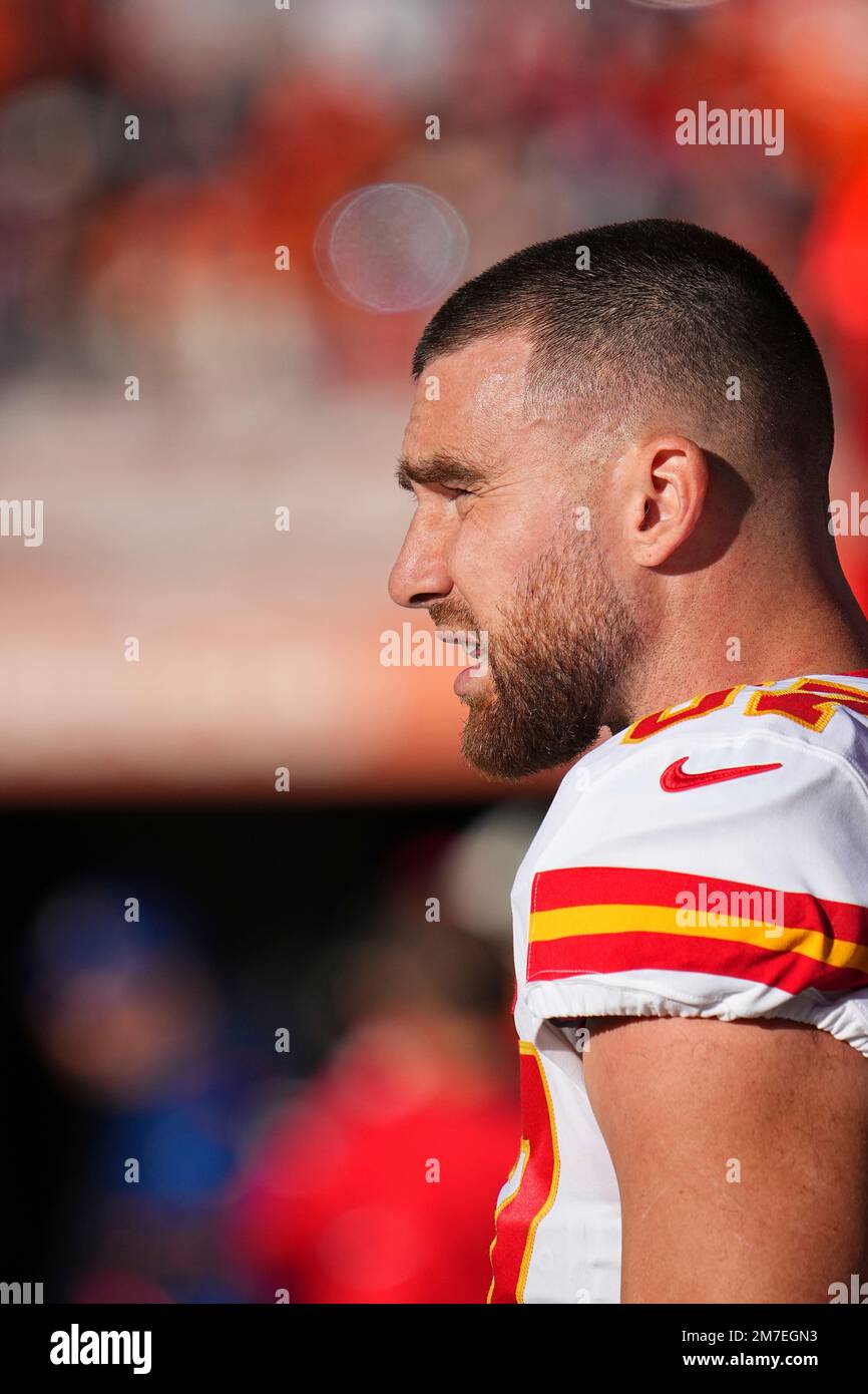 Houston, TX, USA. 18th Dec, 2022. Kansas City Chiefs tight end Jody Fortson  (88) prior to a game between the Kansas City Chiefs and the Houston Texans  in Houston, TX. Trask Smith/CSM/Alamy