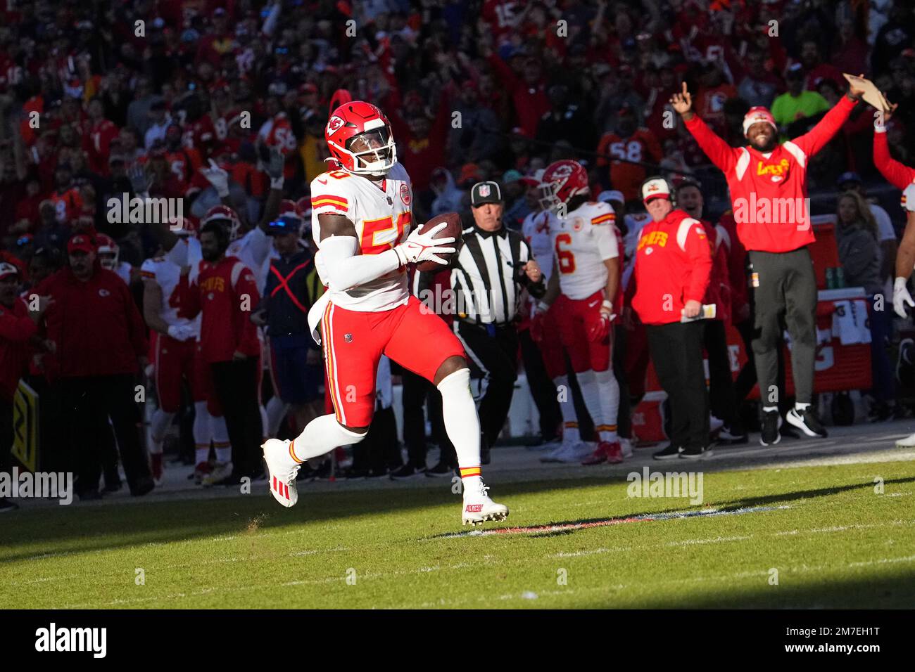 December 18, 2022: Kansas City Chiefs linebacker Willie Gay (50) prior to a  game between the Kansas City Chiefs and the Houston Texans in Houston, TX.  ..Trask Smith/CSM/Sipa USA(Credit Image: © Trask