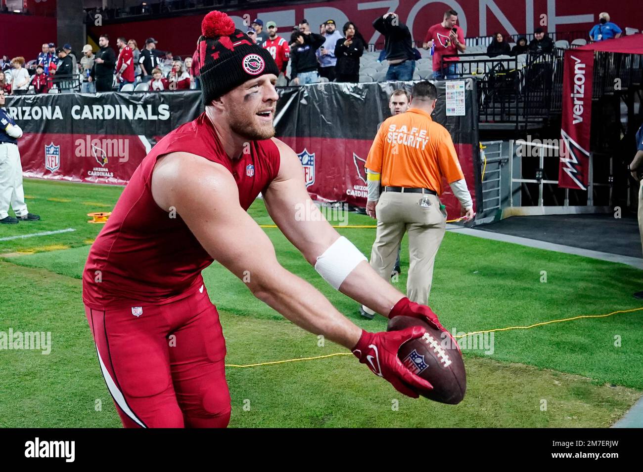 Arizona Cardinals defensive end J.J. Watt not fan of the new