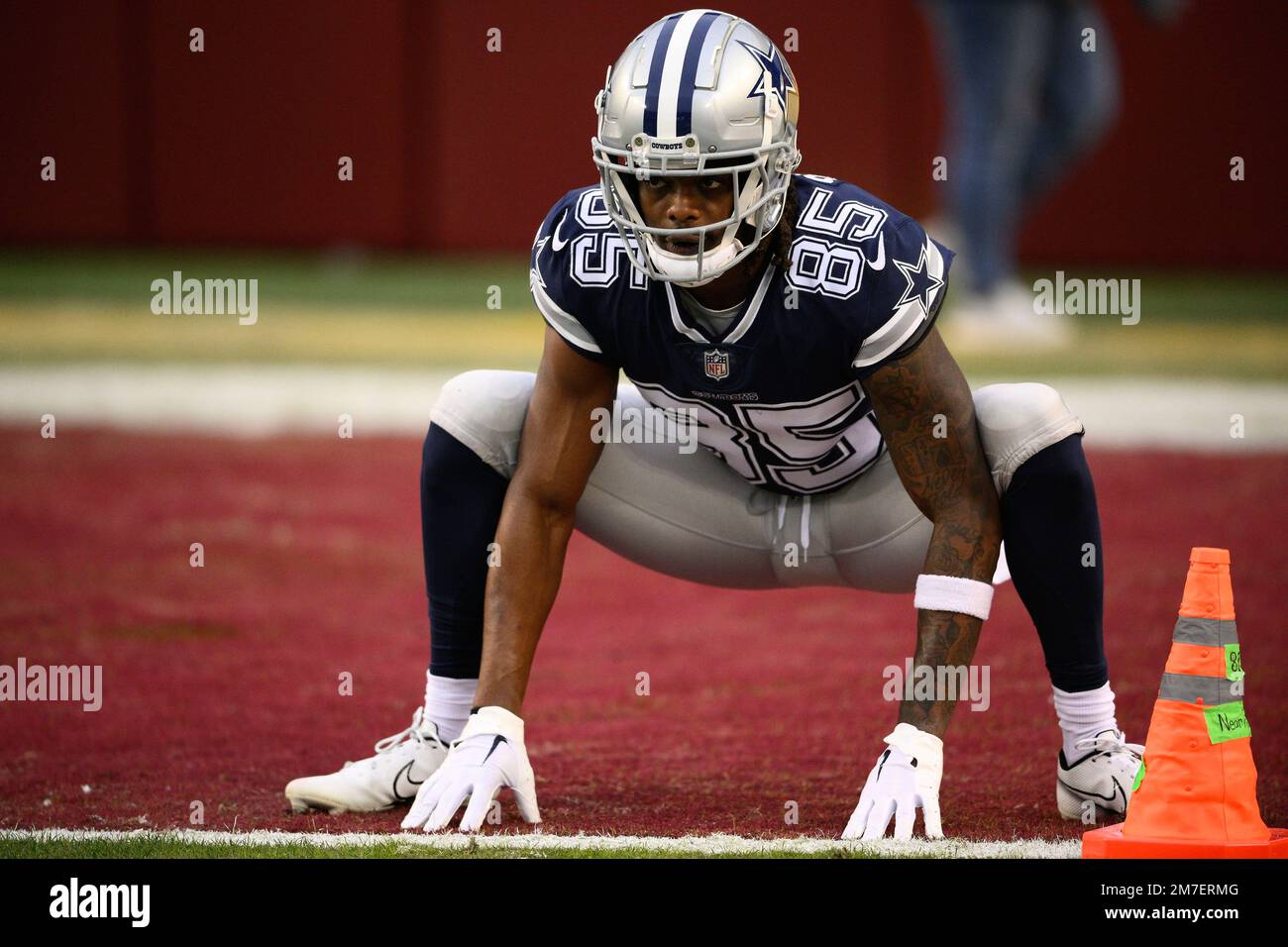 Dallas Cowboys wide receiver Noah Brown (85) runs during an NFL football  game against the Washington Commanders, Sunday, January 8, 2023 in  Landover. (AP Photo/Daniel Kucin Jr Stock Photo - Alamy