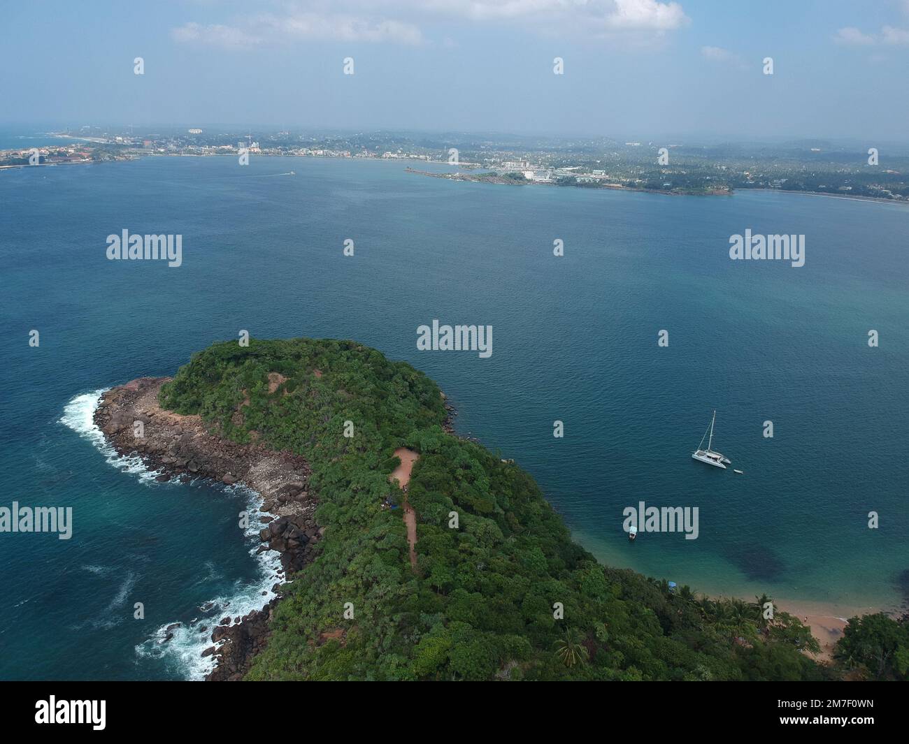 Drone shot tropical jungle in hi-res stock photography and images - Alamy
