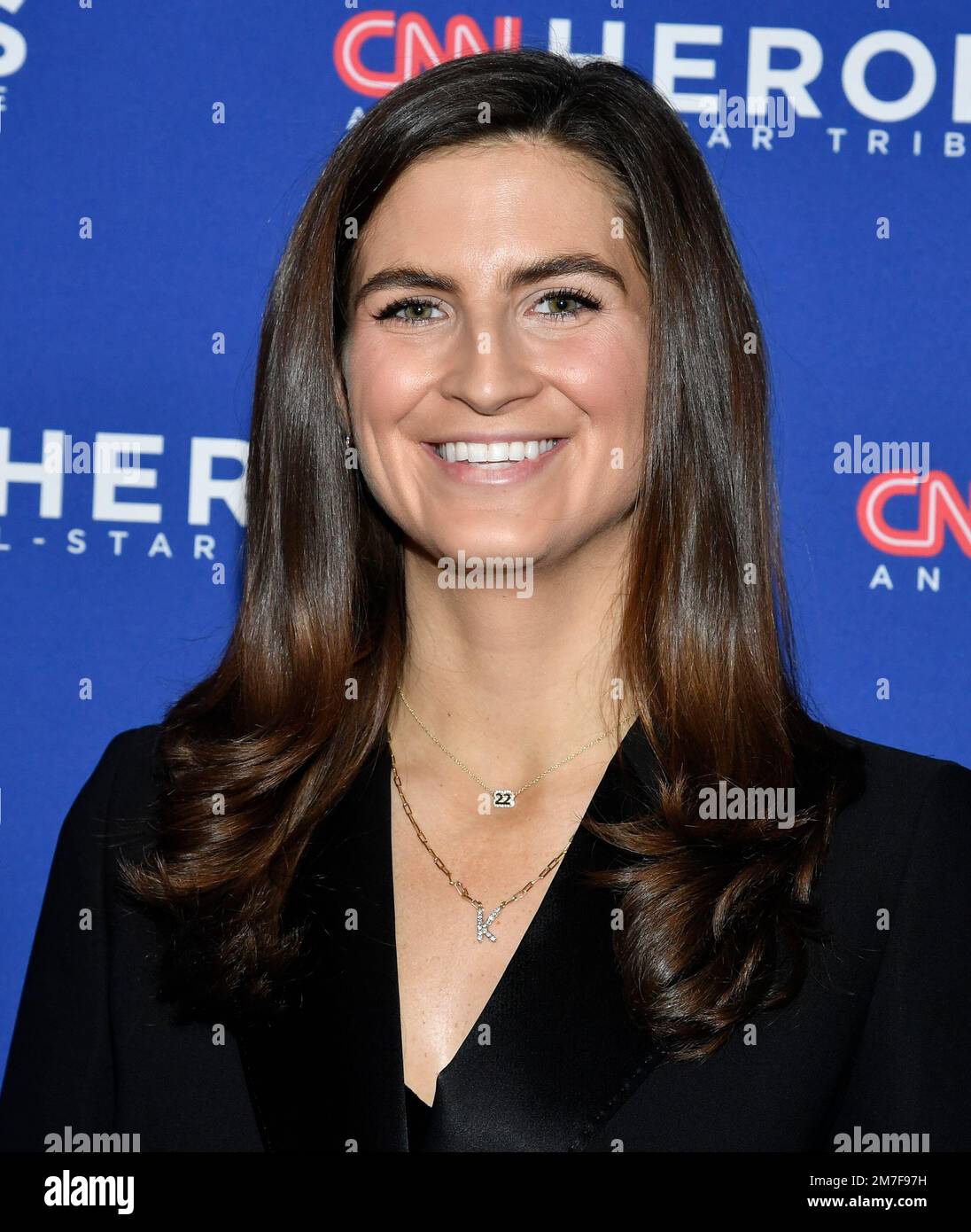 Kaitlan Collins attends the 16th annual CNN Heroes All-Star Tribute at