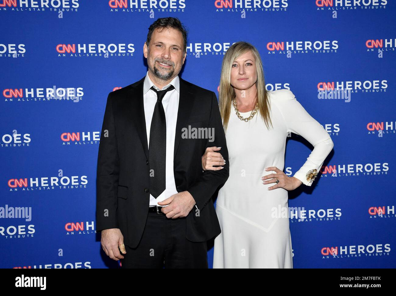 Jeremy Sisto, left, and wife Addie Lane attend the 16th annual CNN