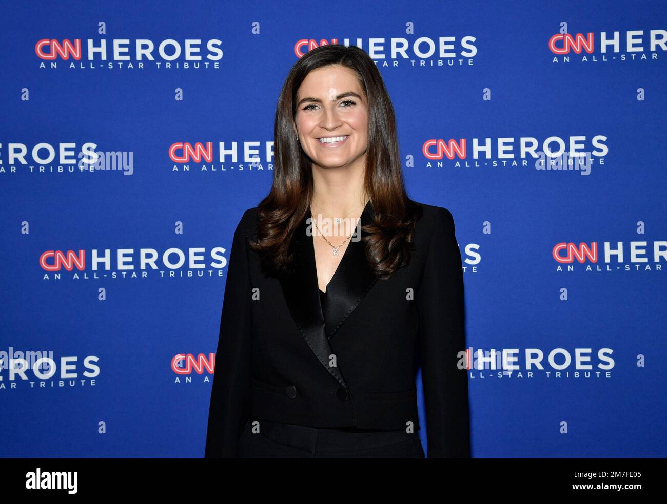 Kaitlan Collins attends the 16th annual CNN Heroes All-Star Tribute at