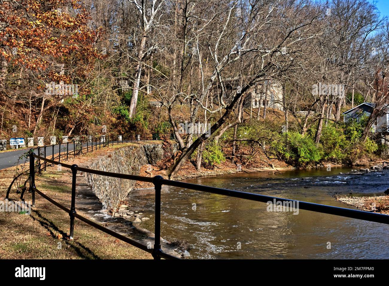 Territory of Hagley Museum with Brandywine River,, Wilmington, Delaware