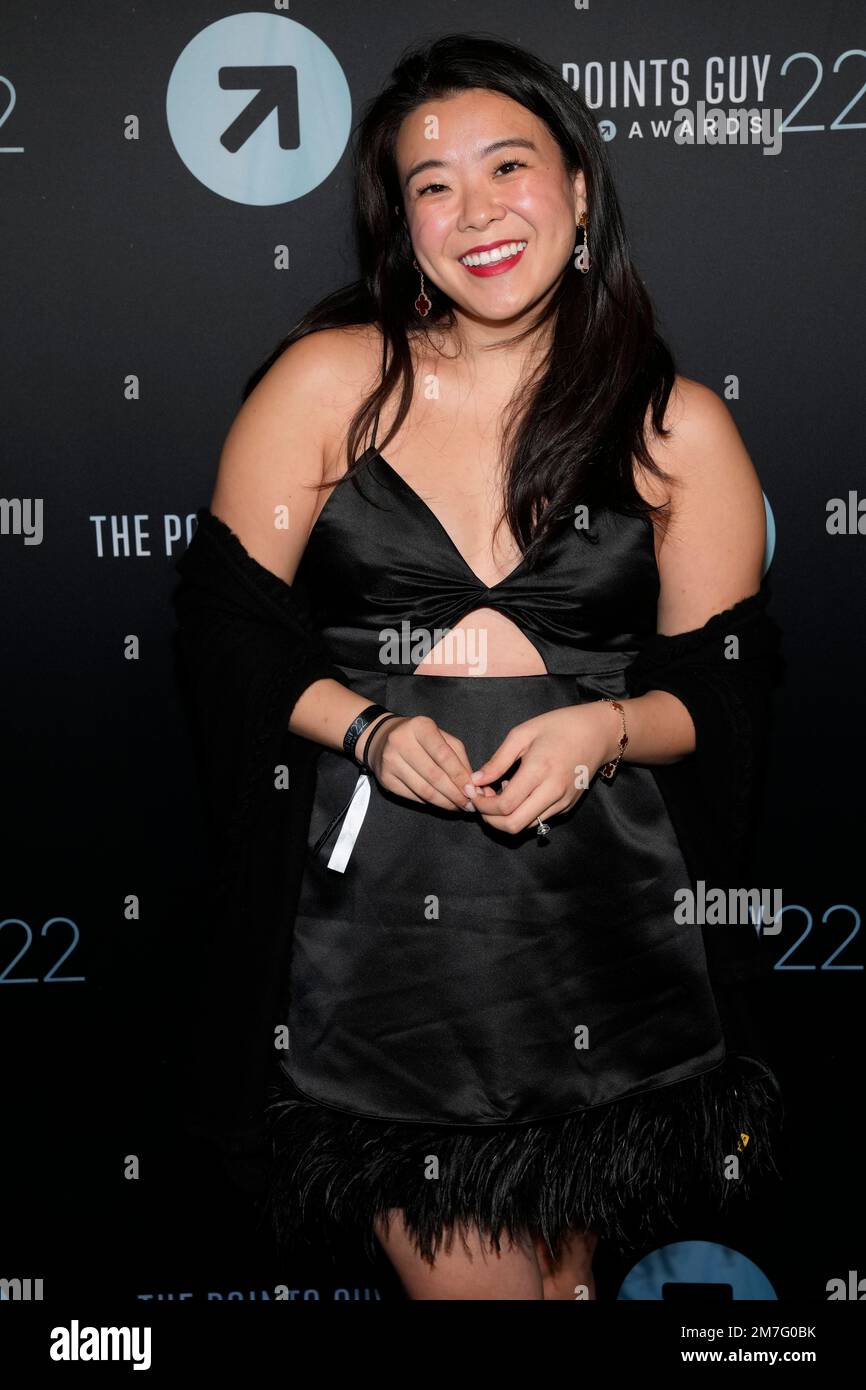 Vivian Tu attends The Points Guy Awards at Terminal 5 on Wednesday, Dec ...