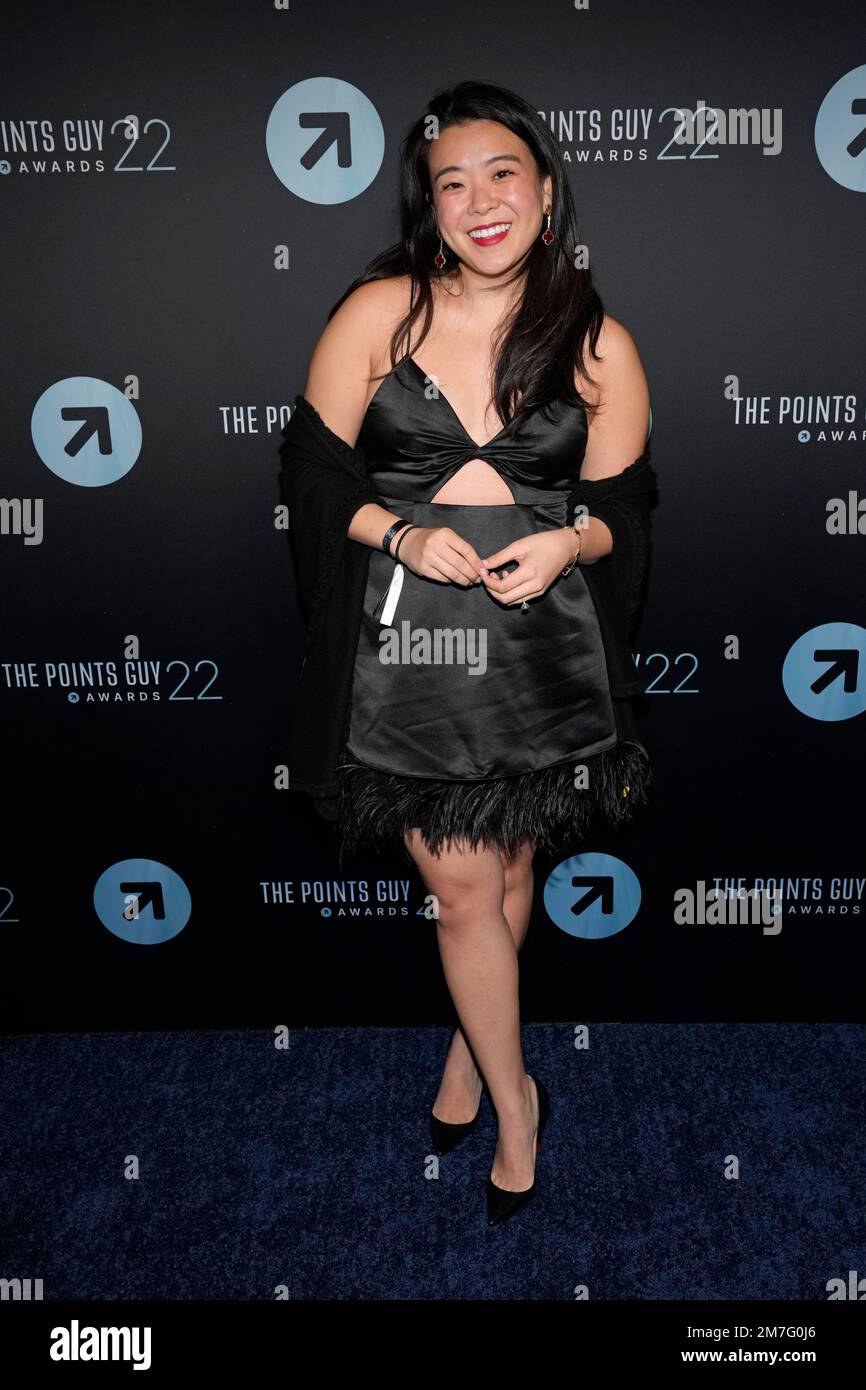 Vivian Tu attends The Points Guy Awards at Terminal 5 on Wednesday, Dec
